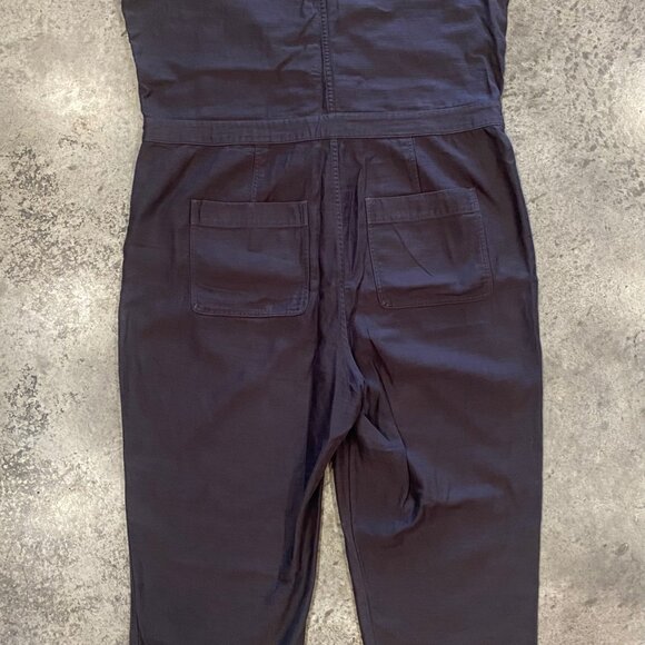 Madewell Coverall Jumpsuit XXL Black Sleeveless - Picture 2 of 9